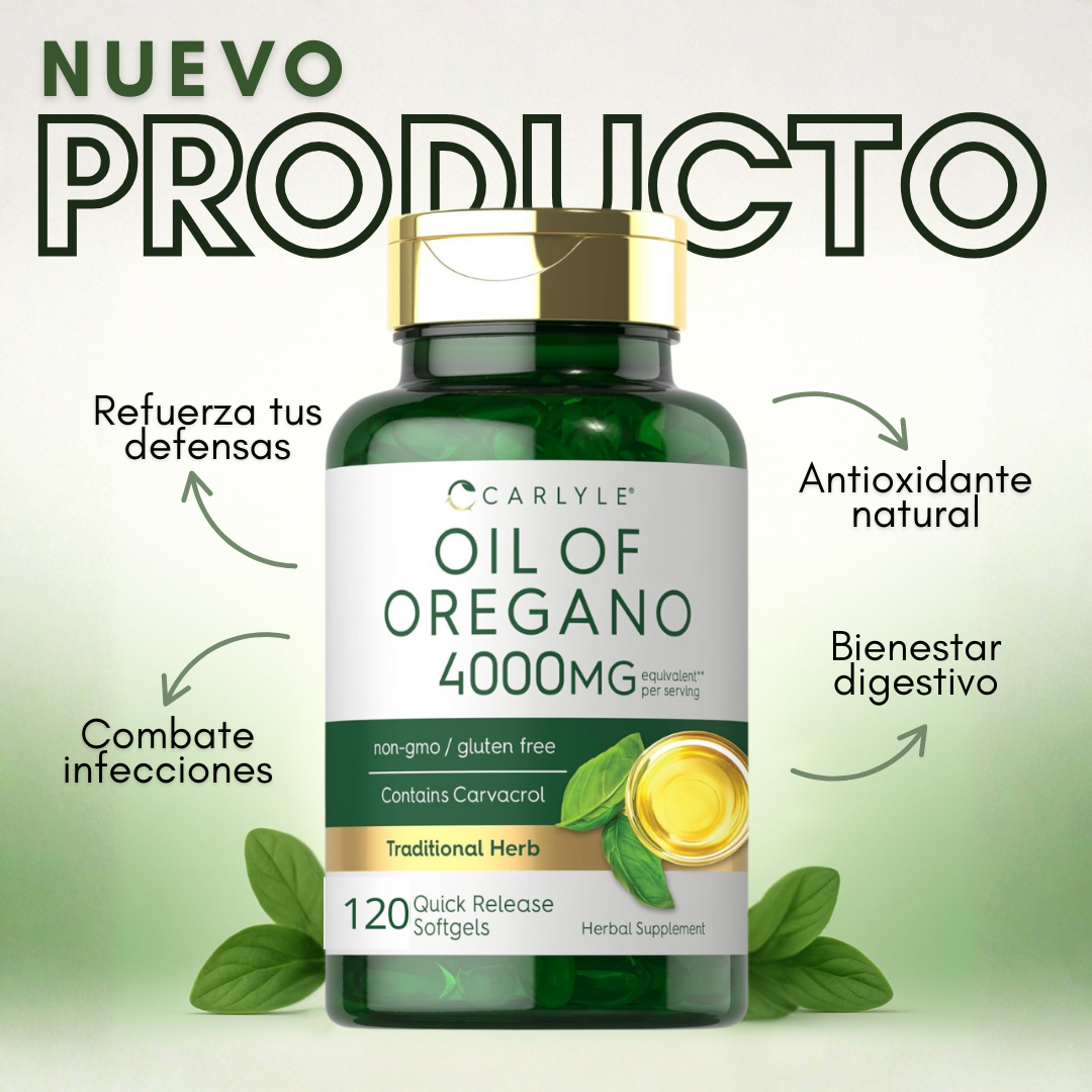 OIL OREGANO CARLYLE-REFUERZA TUS DEFENSAS CON PODER NATURAL